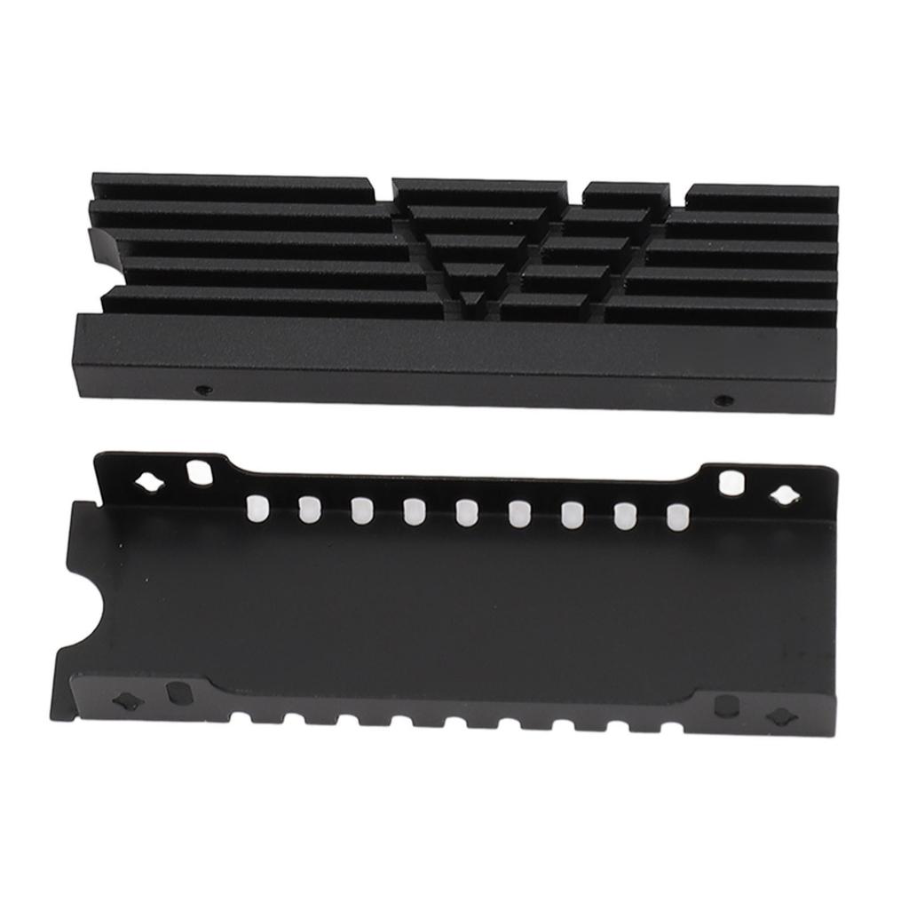 M.2 NVME 2280 SSD Heatsink Support Single Double Sided Cooling SSD Heatsink with Thermal Silicone