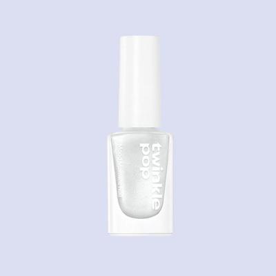 Twinkle Pop Mood Moment Nail 9 мл Серебряный французский