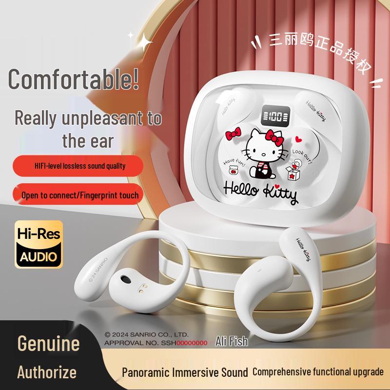 Беспроводные спортивные наушники с шумоподавлением Hello Kitty от Sanrio