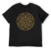 D20 Dice Mandala Tabletop RPG Gaming T-Shirt Custom Shirt Plain Blouse Plus Size Men Clothing