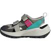 Terrex Hydroterra Synthetic Leather Fabric Comfortable Soft Sports Non-Slip Wear-Resistant Low-Top Sandals Kids Sandals Gray IH6374