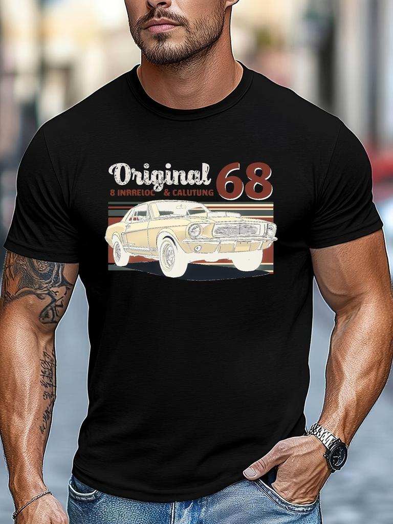 Retro 1968 for Beetle Graphic T-shirt - Cotton Blend