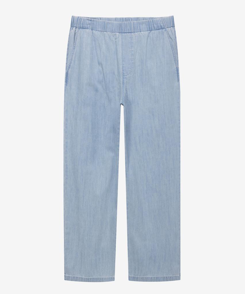 MINDBRIDGE Linen-Like Full Elastic Waist Wide Denim Pants - 3 Colors