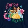 Disney Princess Childrens/Kids Stronger Together Jasmine, Tiana And Belle Hoodie