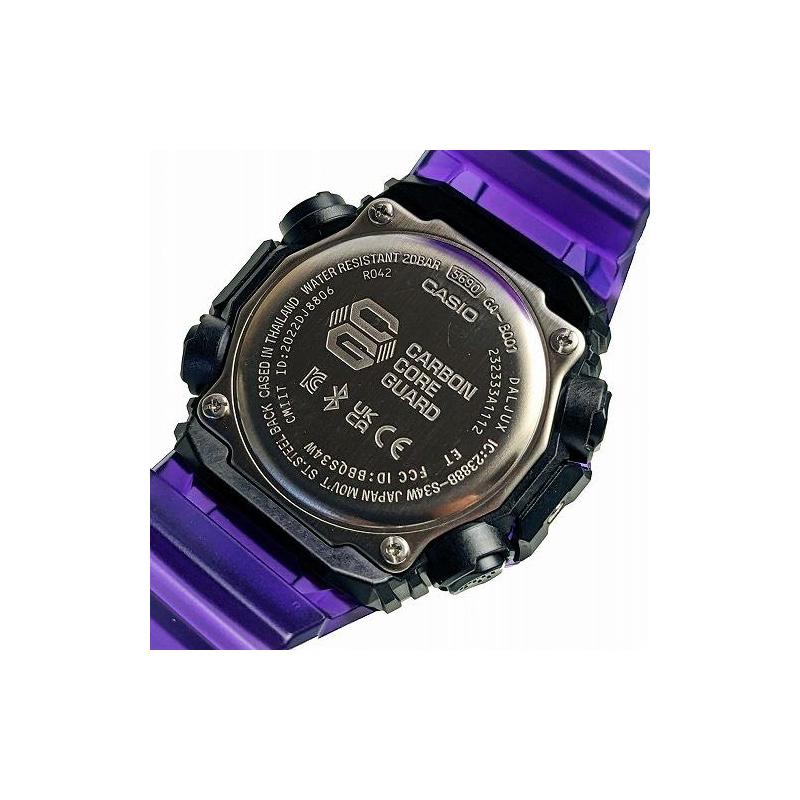 Casio Мужские часы с двойным дисплеем (жидкокристаллический/аналоговый) Серия Черные часы GA-B001CBRS-6AJF