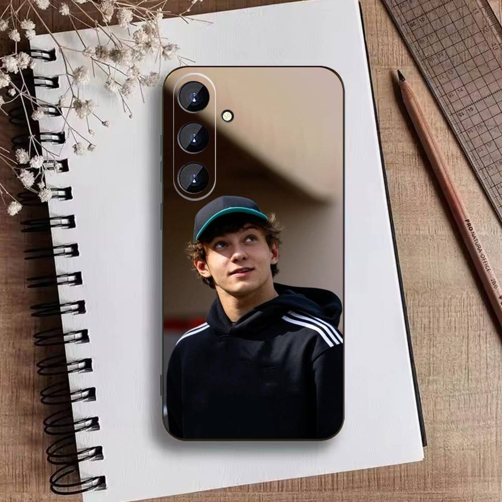 Чехол для телефона D-Kimi Cool A-Antonelli для Samsung Galaxy A73, A21s, A22, A31, A52, A53, A71, A41, Мягкий черный корпус