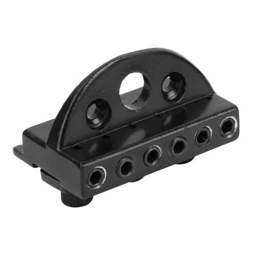 Alomejor Professional Headless Guitar Locking Nut 6-String Adapter Zinc Alloy