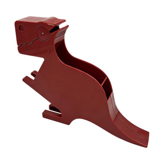 Dinosaur Sticky Notes Holder with Pen Storage Decorative Dino Memo Dispenser Organizer Desk Accessories