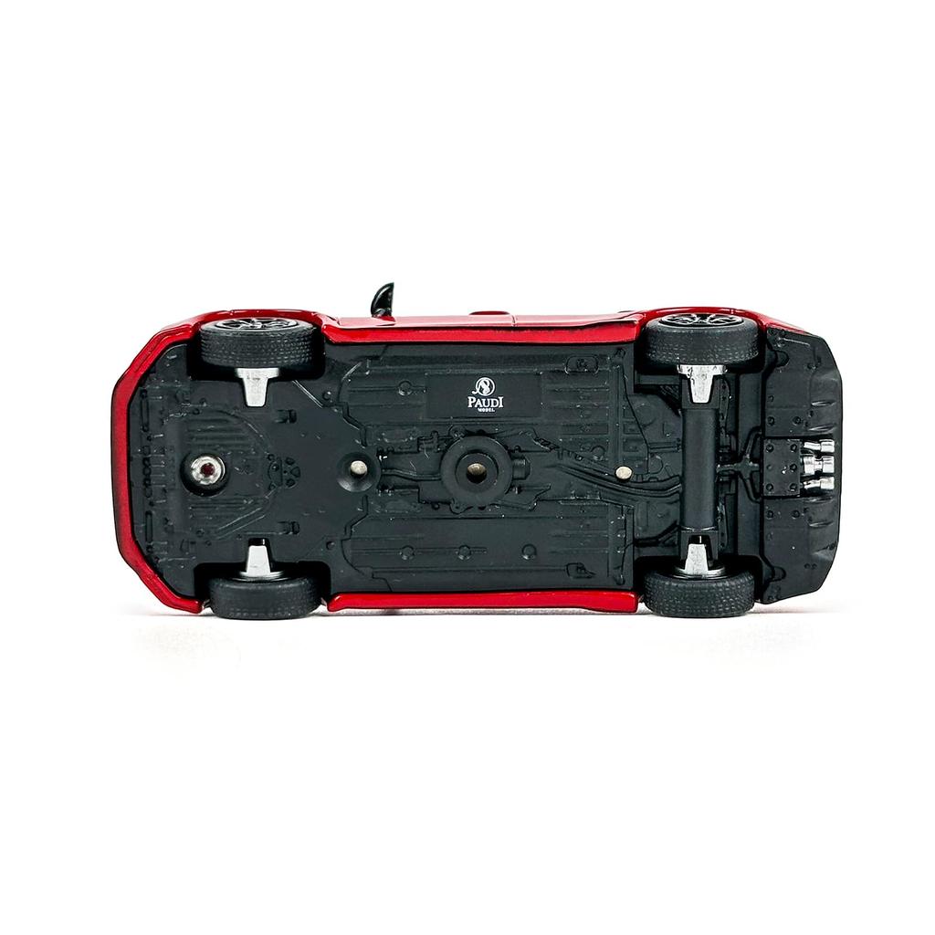 PAUDI MODEL Scale 2023 Honda Civic FL5 Diecast Model Red 1/64 TYPE-R Car,