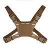 Тактический MOLLE нагрудник с подсумком для телефона и складной навигационной доской