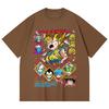 230 Gsm 100% Cotton Dragon Ball V62 Print Unisex Heavy Cotton T Shirt