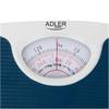 Adler | Mechanical Bathroom Scale | Ad 8151B | Maximum Weight (Capacity) 130 Kg | Accuracy 1000 G | Blue/White