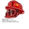 Firefighter Helmet Neon Sign LED Lamp Soft Glow Battery Powered Firefighter
