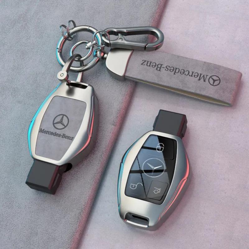 OQA4 For Mercedes Benz 2021 C /S Class W223 W206 S350L S400L S450L S500L TPU Car Key Case Cover Shell Protector