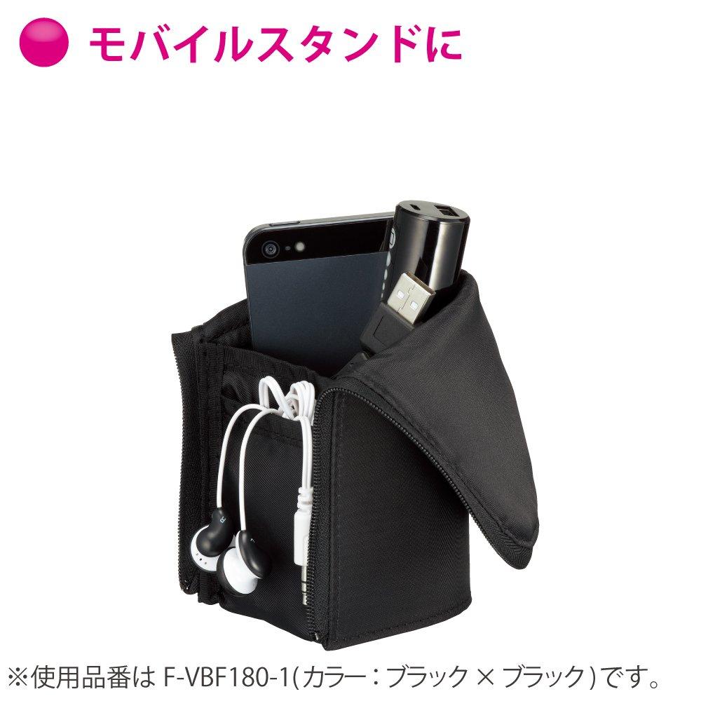 KOKUYO Ручка-карандаш Ручка Точка Розовый x Корпус и Чехол, Чехол, Держатель, Neocritz, Розовый, F-VBF180-5, Размер В195xШ85xГ50мм/Материалы/Внешний Внутренний Полиэстер,