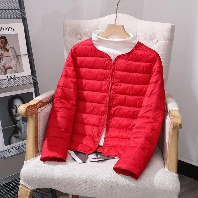 Autumn Winter Women Short Down Cotton Jacket Women Parkas Thin Light Liner Warm Coat Female Casual Outwear Lady Tops