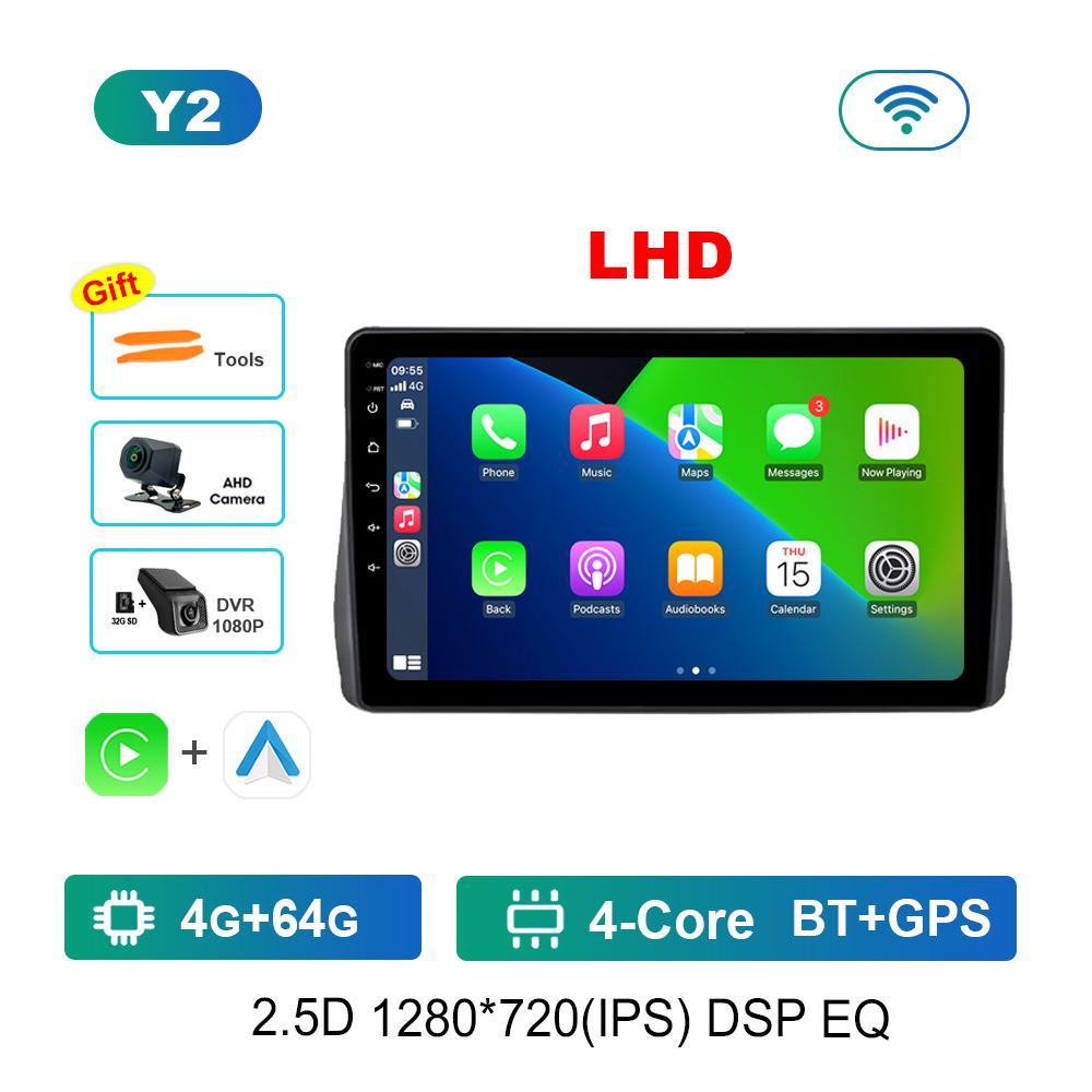 Android Car Radio Multimedia Video Player для Toyota Wish 2 2009 - 2017 GPS-навигация Левый руль DSP Stereo 4G WiFi