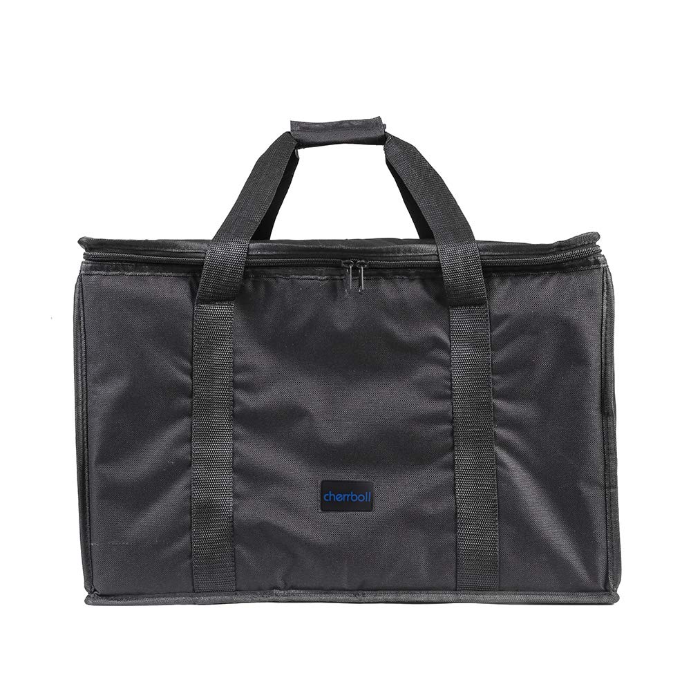 Эко Сумка для покупок, хранения, ланча, большая, подходит только для доставки [cherrboll], Сумка, Сумка, Изолированная, Термо, Сумка, Сумка, Вместимость, Водонепроницаемая, Складная, 18-дюймовая