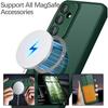 Coque de Protection - BOOLING - pour Samsung Galaxy A07 - Antichoc - Protection Caméra - Vert Nuit