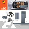 Single Person Car Mounted Air Mattress Air Cushion Auto Travel Bed For Passenger Car Back Seat Inflatable Cushion Car Sleeping