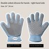 Silicone Pet Grooming Glove CatDog Hair Remover Brush Gentle MassageComb EfficientFloating Hair Removal Bathing Tool PetSupplies