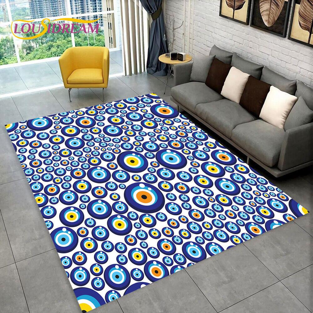 Коврик Nazar Evil Eye Tree of Life, ковер для дома, гостиной, спальни, дивана, коврик для кухни, декор для кухни, нескользящий напольный коврик для детских игр