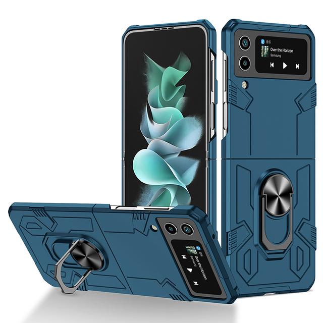 Чехол для Z Flip3 Flip4 Samsung Z Flip 1 2, противоударный противоударный бронированный чехол, твердый чехол с защитой от царапин и отпечатков пальцев