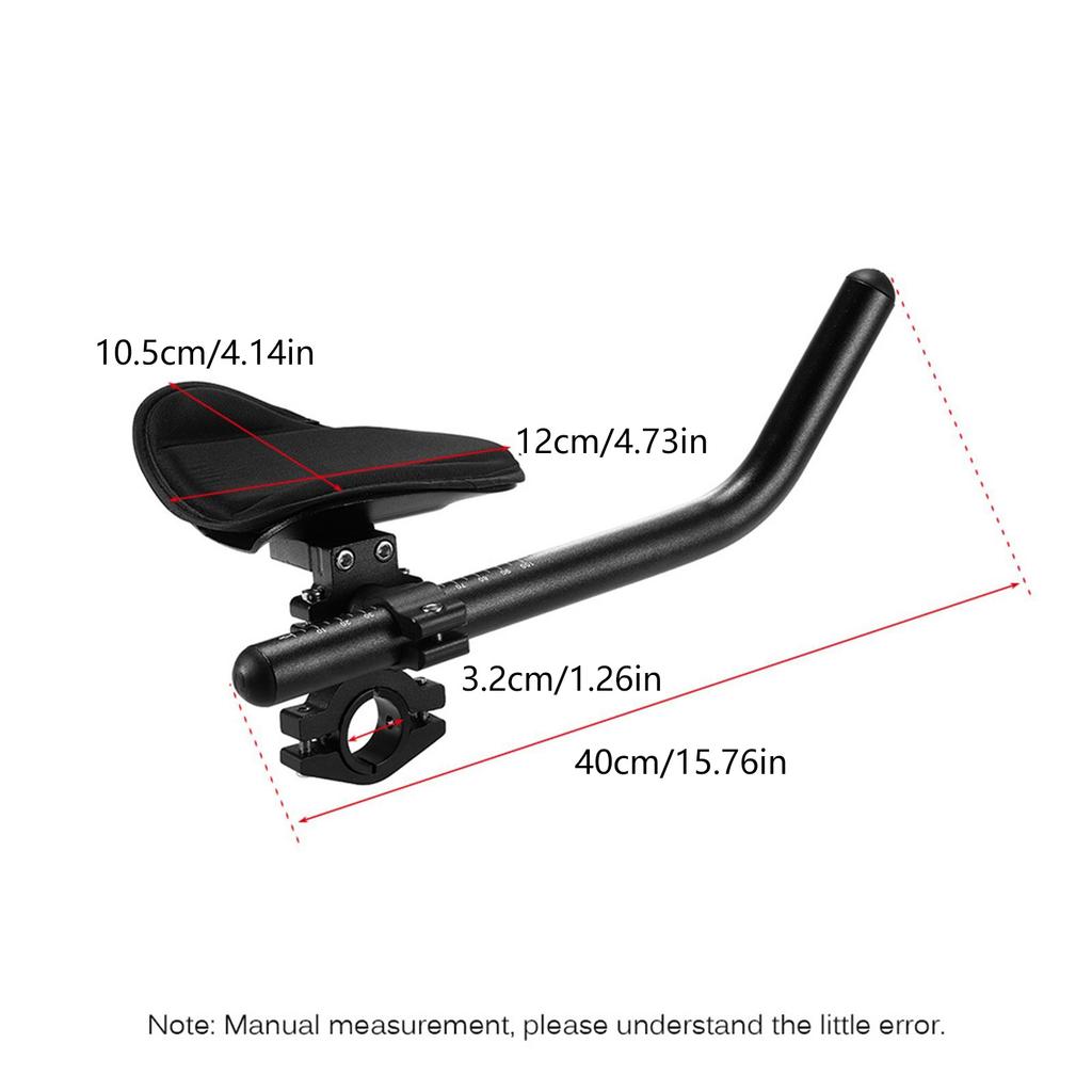 Bicycles Armrest Handlebars Rest Rod Aluminum Alloy Armrest Rod Mountain Bike Rest Handlebar Easy To Installation