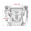 Johnature Steampunk Women Bag Multifunctional Outdoor Moto & Biker Waist Pack Pu Leather Mobile Phone Shoulder Bags