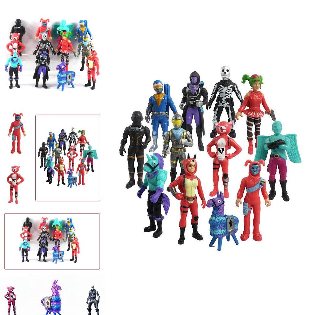 Fortnight Fortnite 12pc Pvc Action Figure Pack Game Collection Toy Playset Doll