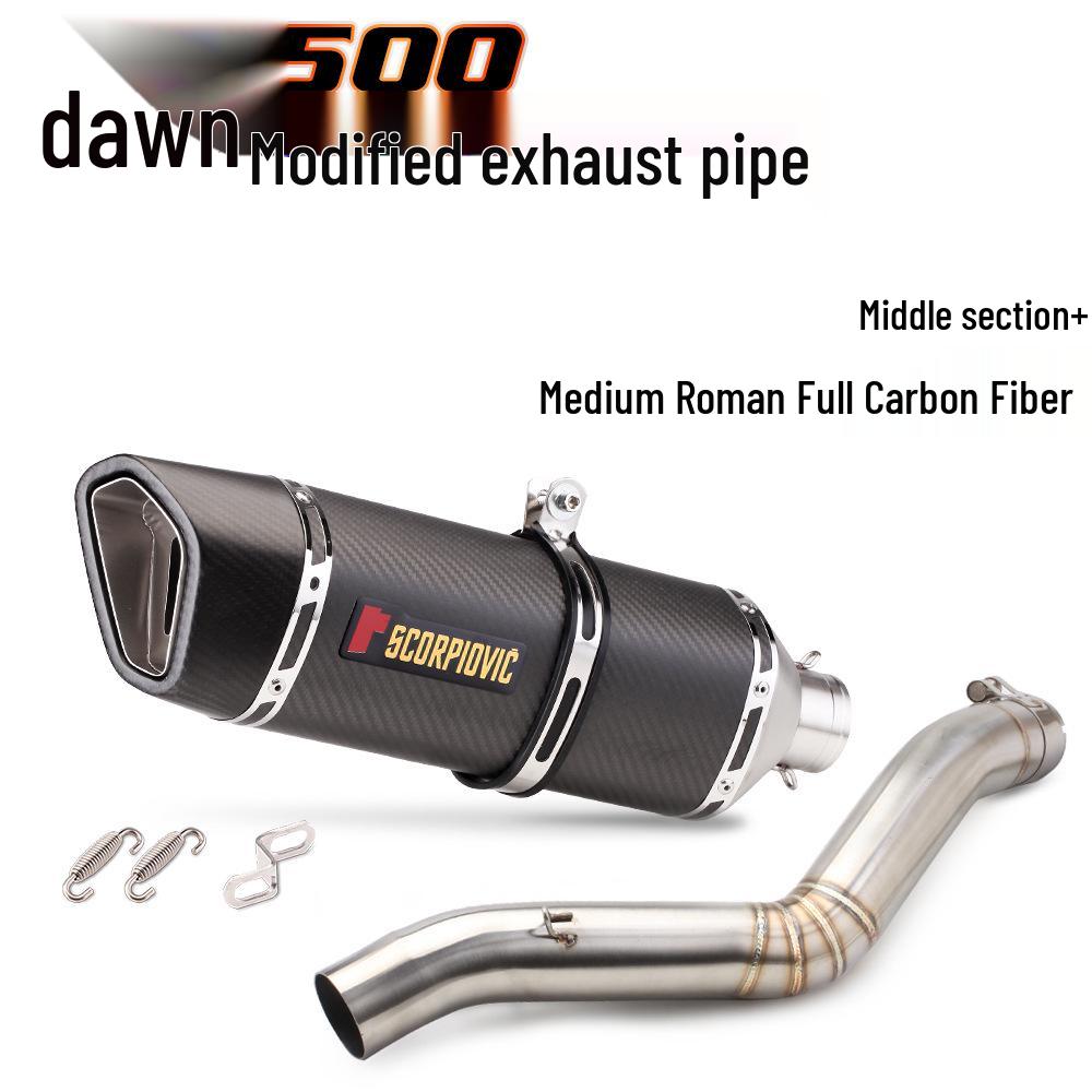 Xiao 500 Exhaust Mid-Section Connector: Non-Destructive, Direct Install