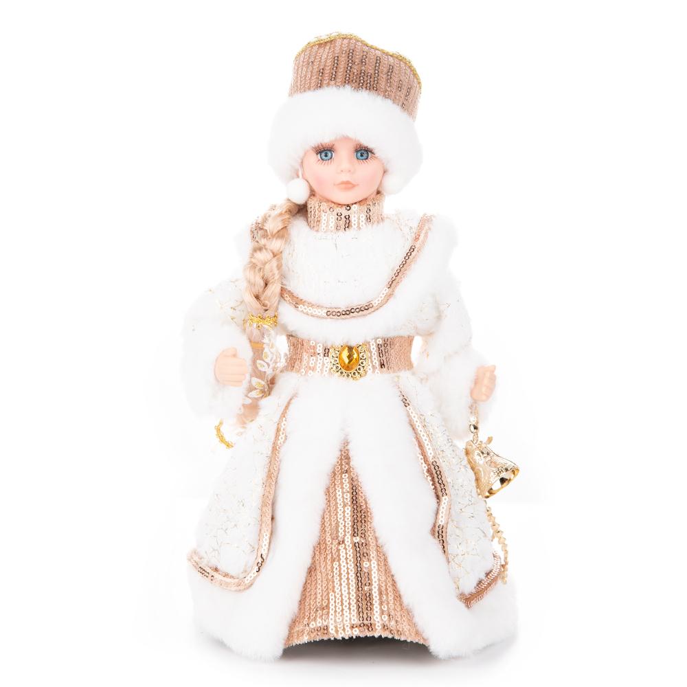 Новый стиль, Рождественский Санта-Клаус, электрические игрушки, кукла, модная русская кукла-Снегурочка, поющая домашняя кукла-орнамент с длинной косой