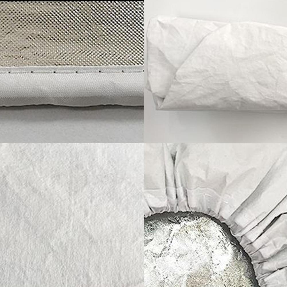 Auto Car Steering Wheel Sun Shade Cover Heat-Resistence Sunshade Aluminum Foil Steering Cover Car Accessories for SUVs Trucks