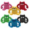 6 шт./компл., 6 цветов, Kawaii, цветная плюшевая кукла Monster, детская плюшевая игрушка Monster Color Emotion, мягкая игрушка для детей, подарки на день рождения