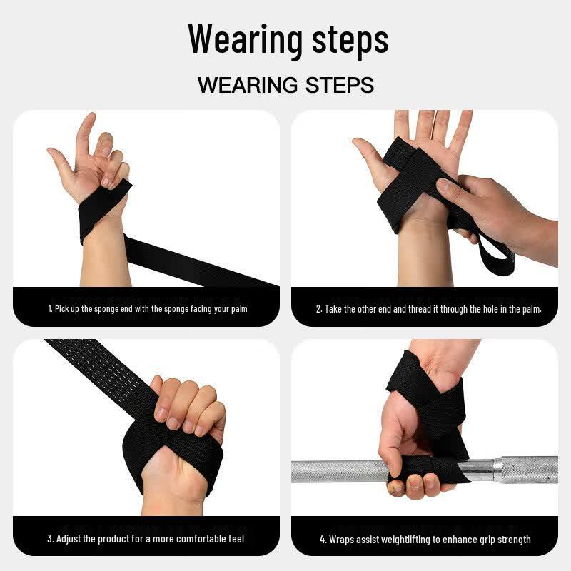 TULX Silicone Weightlifting Straps