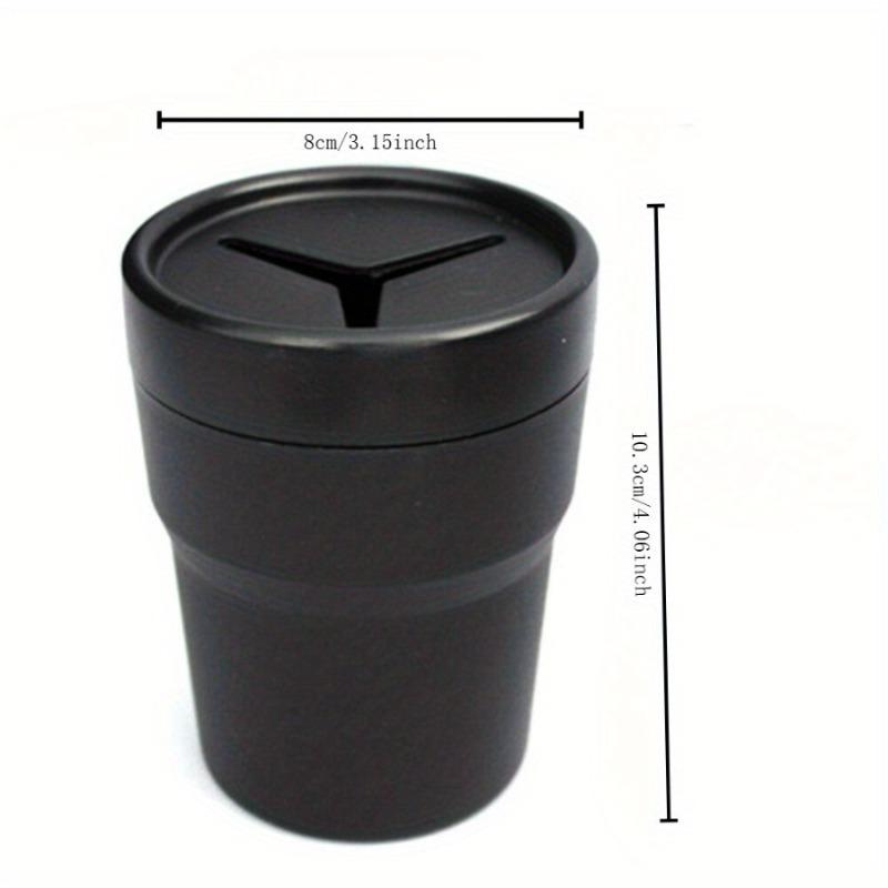 1PC Black Car Mini Pen Holder Box Coin Boxes Mount Trash Bin Auto Holders Cup Mounts Car Auto Multifunctional Accessories