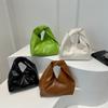 Handbag Handbag Casual Niche Design Personalized New Style Bag for Girls Commuting Pleated Bucket Bag