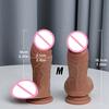 Реалистичная кожа телесного цвета Мягкий Толстый Большой Дилдо Двойной Силиконовый Маленький Пенис Женщина Мужчина Анальная Секс-игрушка Присоска Дик Мастурбаторы Петух