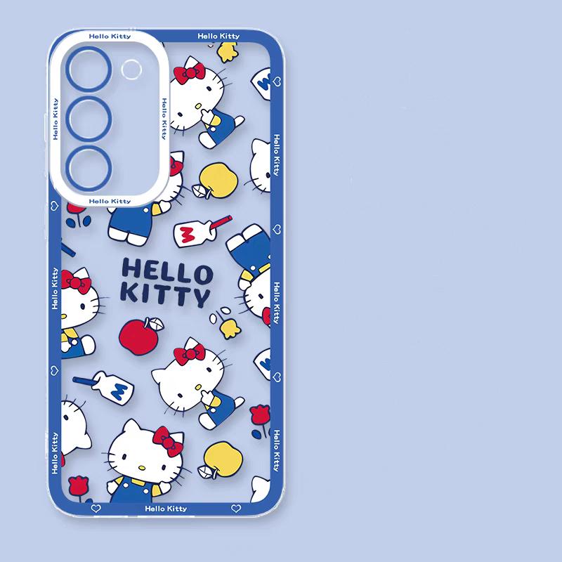 Cute Hello Kitty Transparent Casing For Xiaomi Redmi Note 15 Pro 15C 5G 14C Note 14 13 12 Pro Plus 13C 12C A5 5G 4G Case Cover