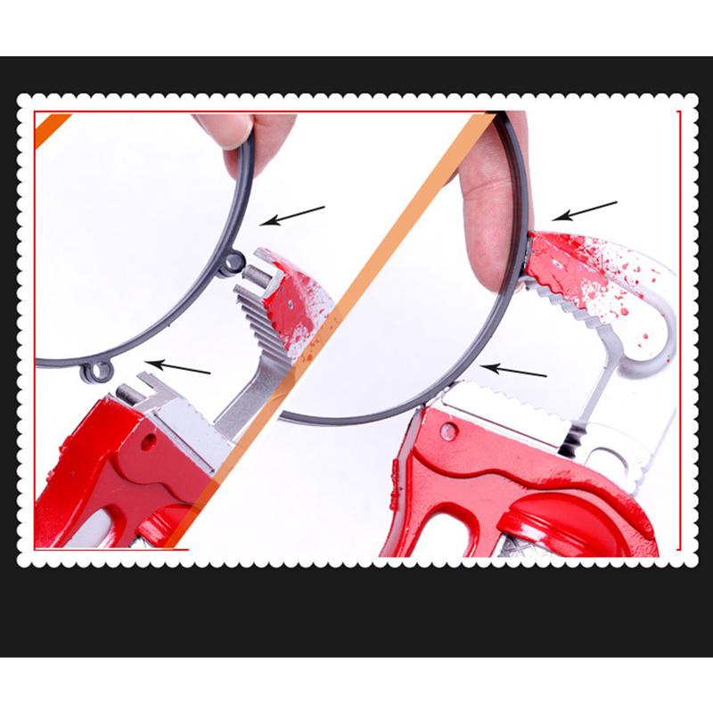 Поддельный Топор Пила Нож Страшный Хэллоуин Ободок Обманчивый Реквизит Декор для Вечеринки Ужасов