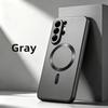 Мягкий чехол с магнитной металлической краской для Samsung Galaxy A17 A27 A37 A57 A56 A55 A54 A36 A35 A34 A26 A25 A24 A16 A07 A06 Задняя крышка