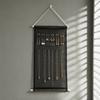 30x60cm Jewelry Display Rack Mesh Cloth Earring Organizer Holder Hanging Jewelry Rack Home Use