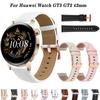 Сменный 20 мм ремешок для смарт-часов Huawei Watch GT3 GT 3 Pro 43 мм ремешок Correa GT 2 GT2 42 мм кожаный ремешок для часов браслет