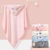 Детское банное полотенце с капюшоном в виде животных, мягкий детский плащ с капюшоном, мультяшный коралловый детский 31,5 х 31,5 дюйма