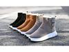 Men's High Top Winter Boots 2024 - New Velvet-Lined Cotton Snow Boots with Thick Soles and Belt Buckle Design