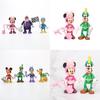 Disney Mickey Mouse Friends Collectible Figure Set Toy Ornament For Kids