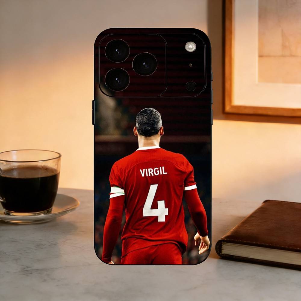 V-Virgil van D-Dijk FOOTBALL 4 Phone Case Silicone Soft For IPhone 17 16 15 14 13 12 11 X XR Plus Pro Max Plus