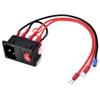 Utype Plug 10A 220V110V Блок питания Переключатель Адаптер Гнездо Модуль с Предохранителем для 3D-принтера