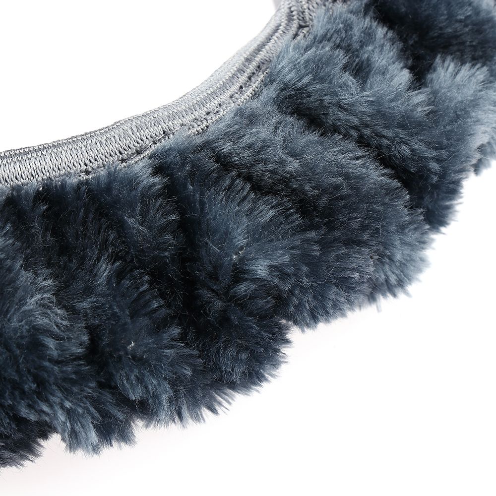 1Pc DIY Car Accessory Warm Furry Super Thick Steering Wheel Cover Protector Soft Plush