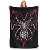 AJ Lee Wrestling Divas  Bedding Throws  Flannel Bedspread For Living Room Aesthetic Sofa Bed Cover